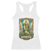 Funny Saint Patrick Go'n Git Snake Racerback Tank Top St Patricks Day