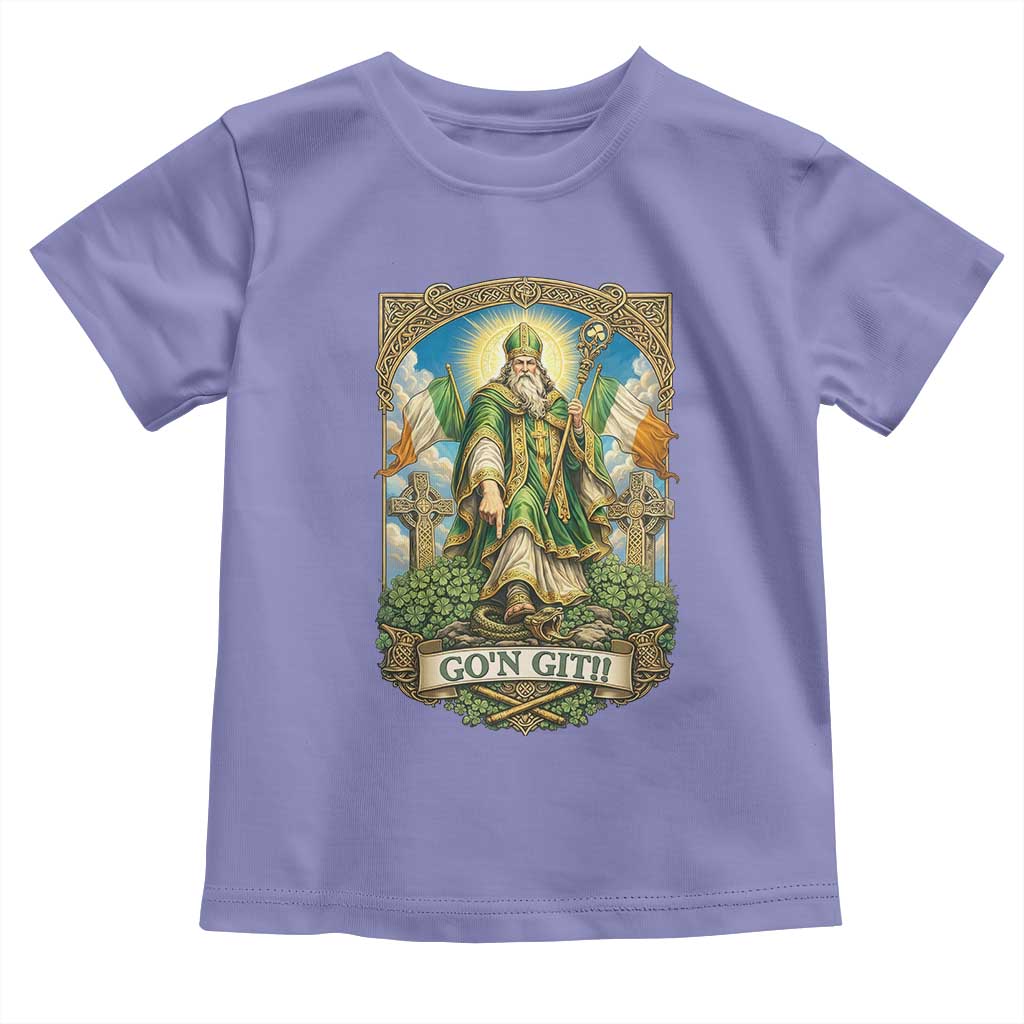 Funny Saint Patrick Go'n Git Snake Toddler T Shirt St Patricks Day