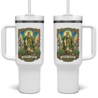 Funny Saint Patrick Go'n Git Snake Tumbler With Handle St Patricks Day
