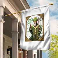 Saint Patrick Go'n Git Garden Flag Funny St Patricks Day Snake Legend