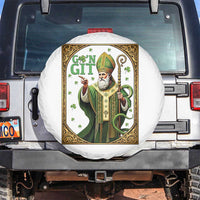Saint Patrick Go'n Git Spare Tire Cover Funny St Patricks Day Snake Legend