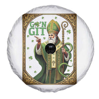 Saint Patrick Go'n Git Spare Tire Cover Funny St Patricks Day Snake Legend