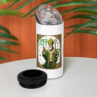 Saint Patrick Go'n Git 4 in 1 Can Cooler Tumbler Funny St Patricks Day Snake Legend