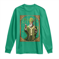 Saint Patrick Go'n Git Long Sleeve Shirt Funny St Patricks Day Snake Legend