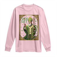 Saint Patrick Go'n Git Long Sleeve Shirt Funny St Patricks Day Snake Legend