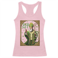Saint Patrick Go'n Git Racerback Tank Top Funny St Patricks Day Snake Legend