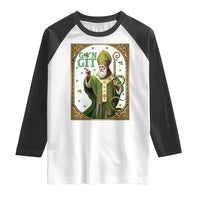 Saint Patrick Go'n Git Raglan Shirt Funny St Patricks Day Snake Legend