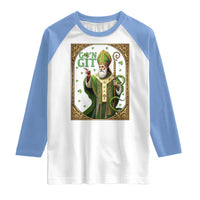 Saint Patrick Go'n Git Raglan Shirt Funny St Patricks Day Snake Legend