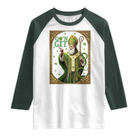 Saint Patrick Go'n Git Raglan Shirt Funny St Patricks Day Snake Legend