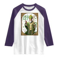 Saint Patrick Go'n Git Raglan Shirt Funny St Patricks Day Snake Legend