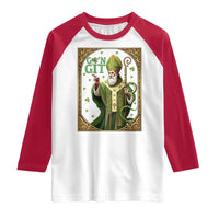 Saint Patrick Go'n Git Raglan Shirt Funny St Patricks Day Snake Legend