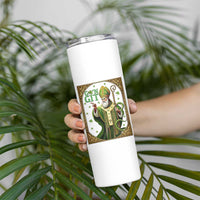 Saint Patrick Go'n Git Skinny Tumbler Funny St Patricks Day Snake Legend
