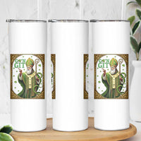 Saint Patrick Go'n Git Skinny Tumbler Funny St Patricks Day Snake Legend