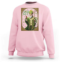 Saint Patrick Go'n Git Sweatshirt Funny St Patricks Day Snake Legend