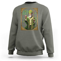 Saint Patrick Go'n Git Sweatshirt Funny St Patricks Day Snake Legend