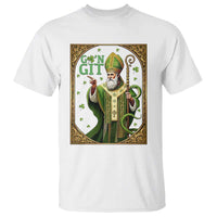 Saint Patrick Go'n Git T Shirt Funny St Patricks Day Snake Legend