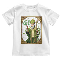 Saint Patrick Go'n Git Toddler T Shirt Funny St Patricks Day Snake Legend