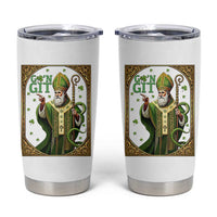 Saint Patrick Go'n Git Tumbler Cup Funny St Patricks Day Snake Legend
