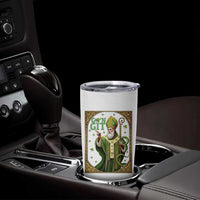 Saint Patrick Go'n Git Tumbler Cup Funny St Patricks Day Snake Legend