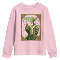 Saint Patrick Go'n Git Youth Sweatshirt Funny St Patricks Day Snake Legend