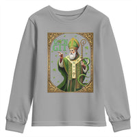 Saint Patrick Go'n Git Youth Sweatshirt Funny St Patricks Day Snake Legend