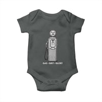 Route Highway 66 Americana Road Trip Baby Onesie Gas Grill Glory