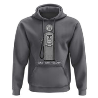 Route Highway 66 Americana Road Trip Hoodie Gas Grill Glory