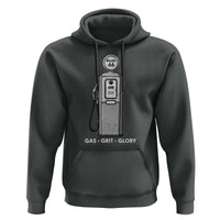 Route Highway 66 Americana Road Trip Hoodie Gas Grill Glory