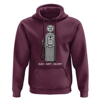 Route Highway 66 Americana Road Trip Hoodie Gas Grill Glory