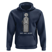 Route Highway 66 Americana Road Trip Hoodie Gas Grill Glory
