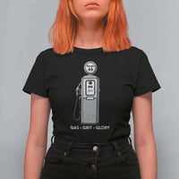 Route Highway 66 Americana Road Trip T Shirt For Women Gas Grill Glory
