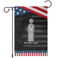 Route Highway 66 Americana Road Trip Garden Flag Gas Grill Glory