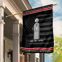 Route Highway 66 Americana Road Trip Garden Flag Gas Grill Glory
