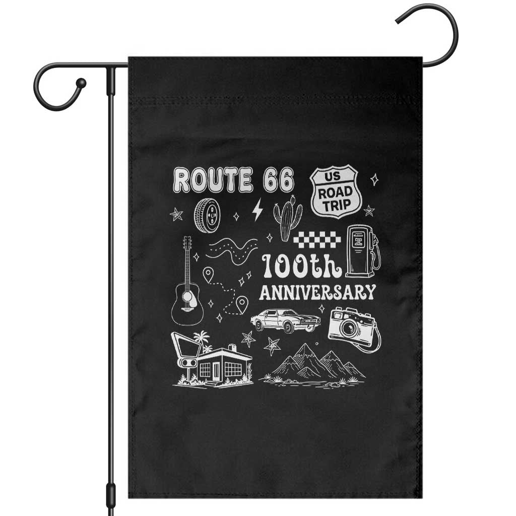 Route Highway 66 100th Anniversary Garden Flag The Mother Road Centennial