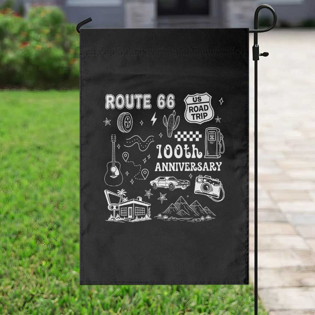 Route Highway 66 100th Anniversary Garden Flag The Mother Road Centennial
