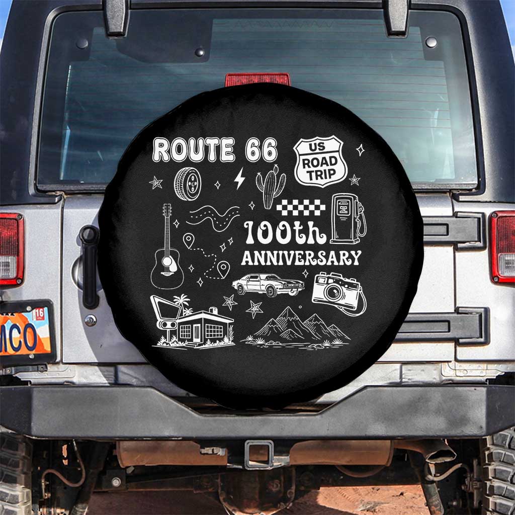 Route Highway 66 100th Anniversary Spare Tire Cover The Mother Road Centennial