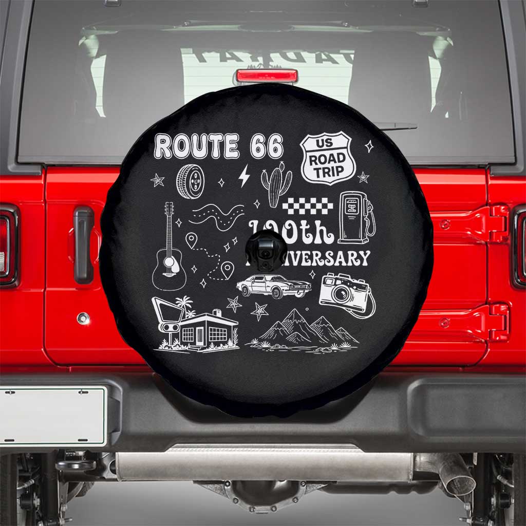Route Highway 66 100th Anniversary Spare Tire Cover The Mother Road Centennial