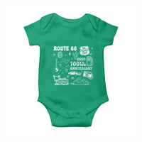 Route Highway 66 100th Anniversary Baby Onesie The Mother Road Centennial