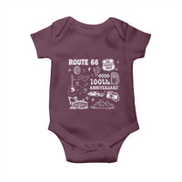 Route Highway 66 100th Anniversary Baby Onesie The Mother Road Centennial