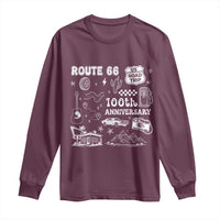 Route Highway 66 100th Anniversary Long Sleeve Shirt The Mother Road Centennial