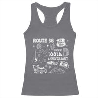 Route Highway 66 100th Anniversary Racerback Tank Top The Mother Road Centennial