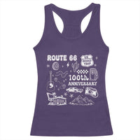 Route Highway 66 100th Anniversary Racerback Tank Top The Mother Road Centennial