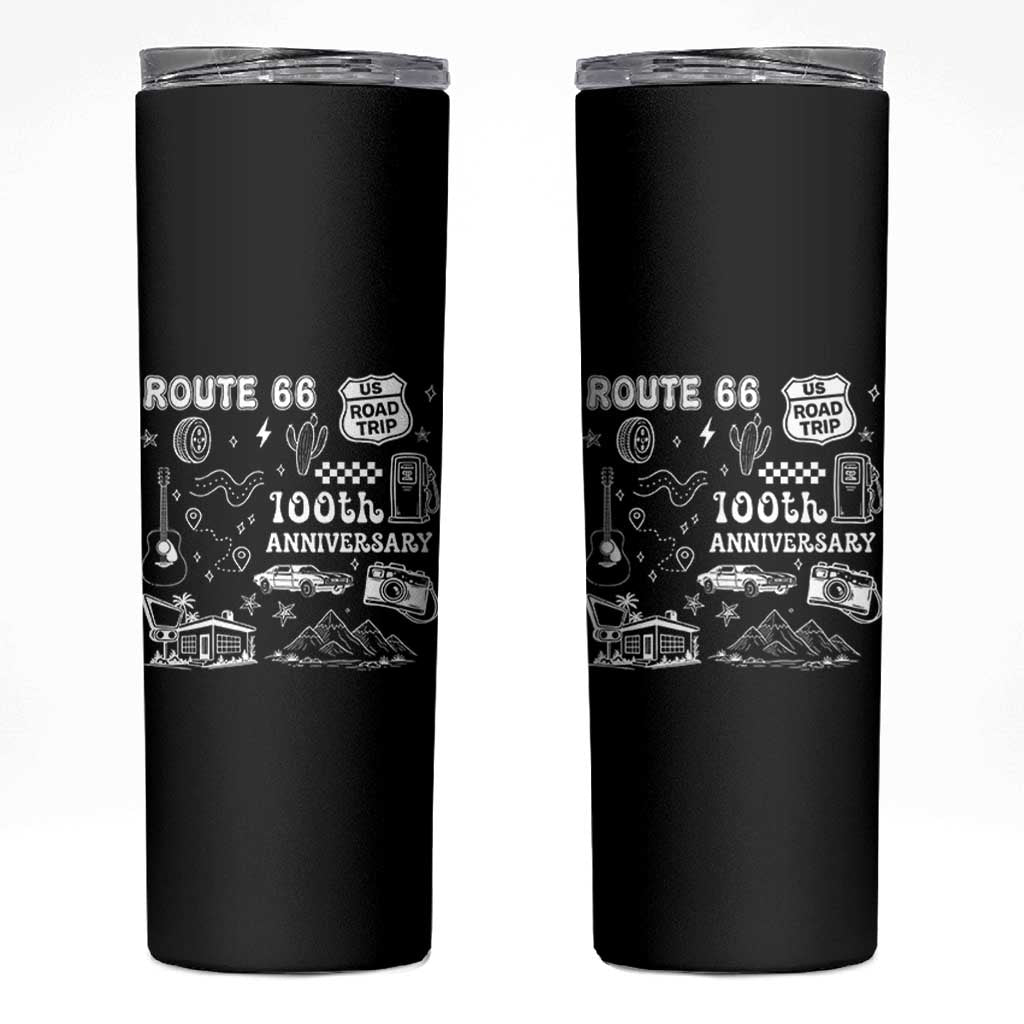 Route Highway 66 100th Anniversary Skinny Tumbler The Mother Road Centennial