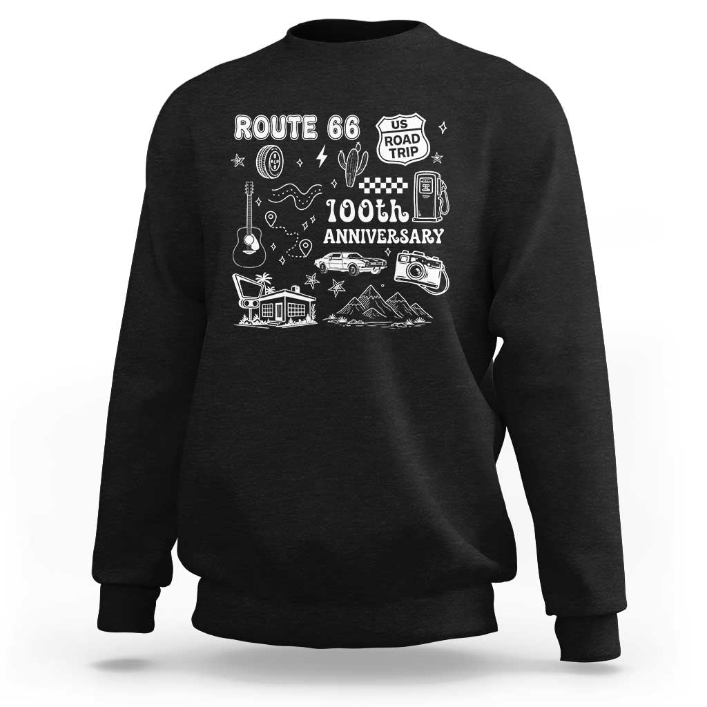 Route Highway 66 100th Anniversary Sweatshirt The Mother Road Centennial