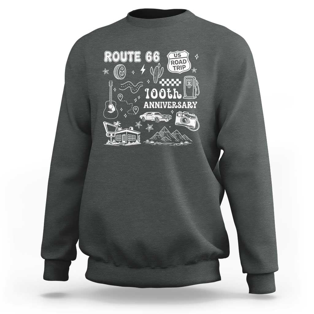 Route Highway 66 100th Anniversary Sweatshirt The Mother Road Centennial