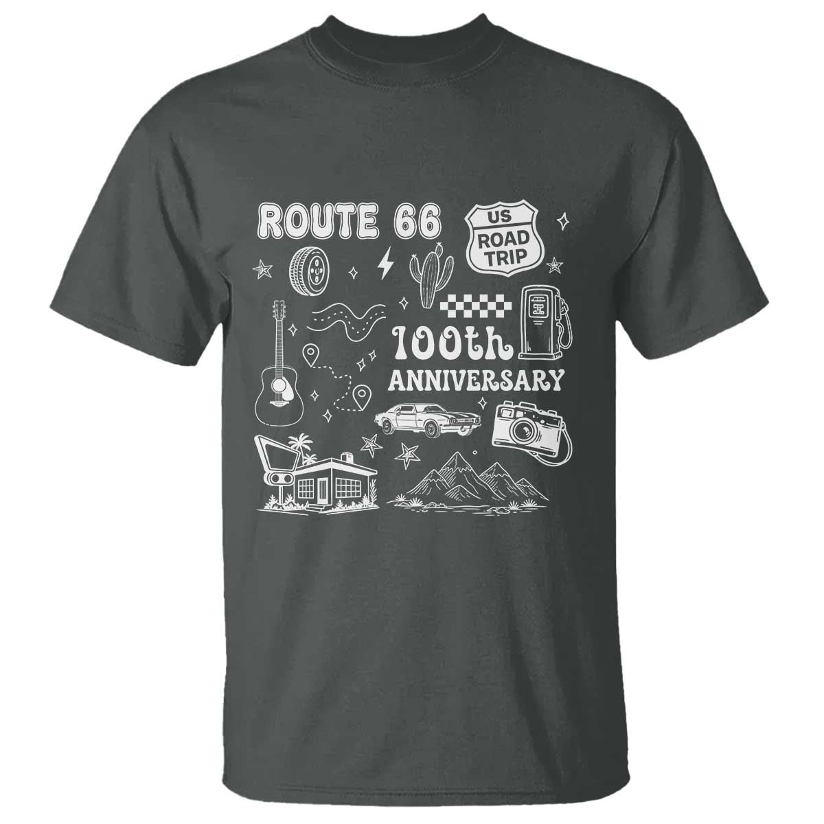Route Highway 66 100th Anniversary T Shirt The Mother Road Centennial