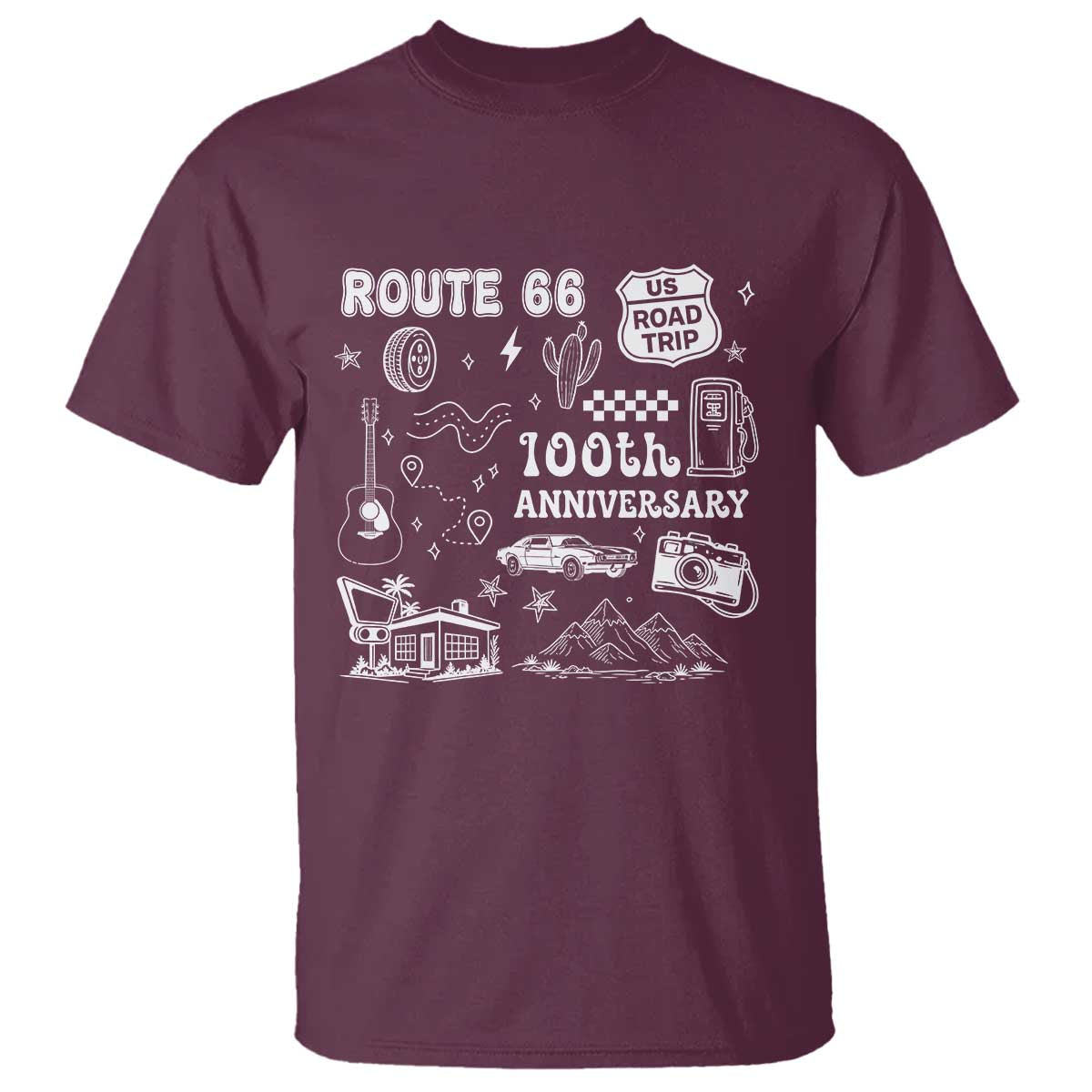 Route Highway 66 100th Anniversary T Shirt The Mother Road Centennial