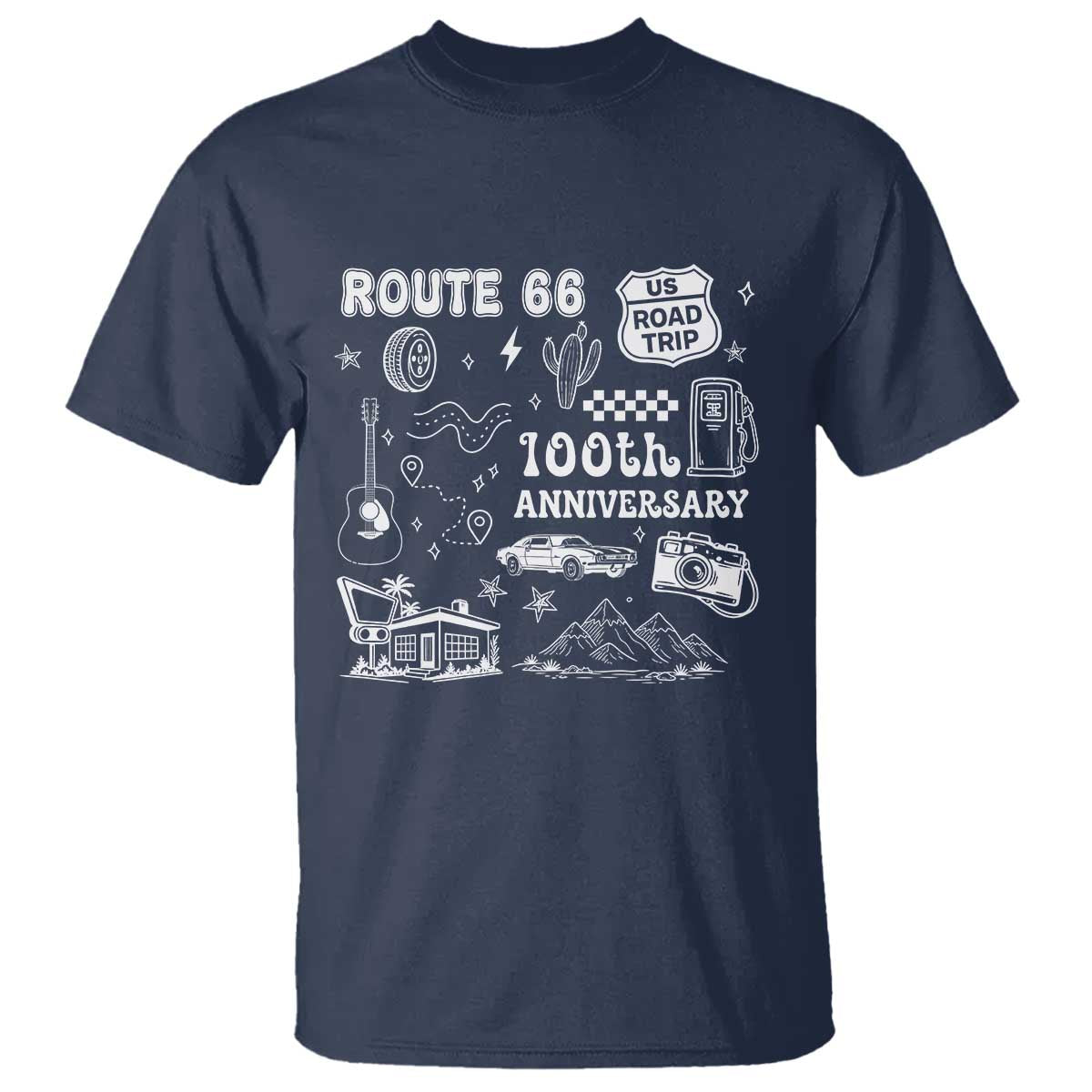 Route Highway 66 100th Anniversary T Shirt The Mother Road Centennial