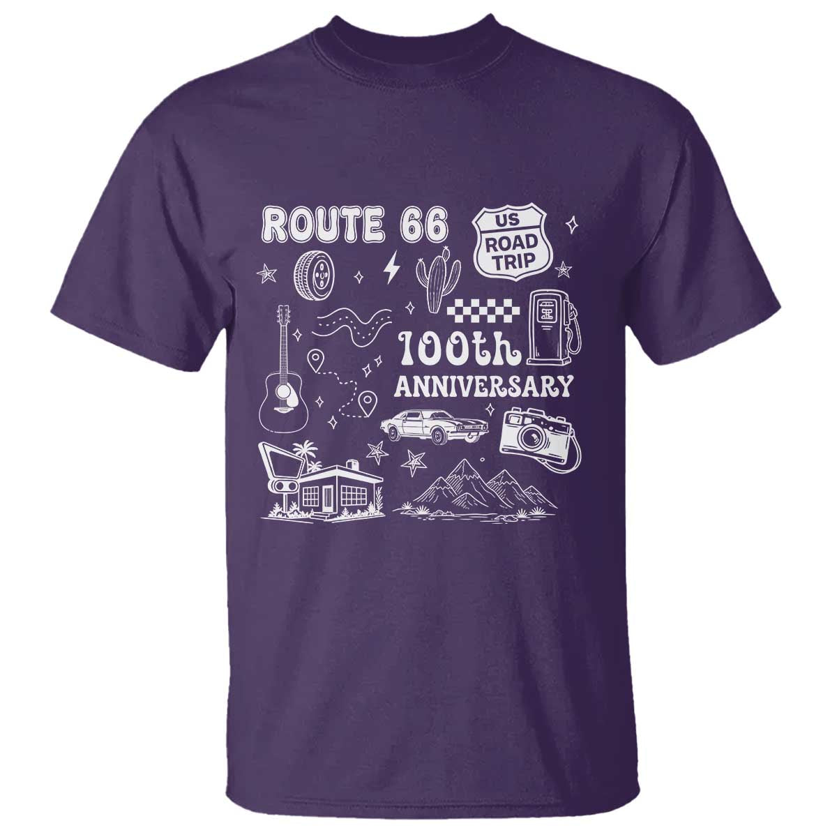 Route Highway 66 100th Anniversary T Shirt The Mother Road Centennial