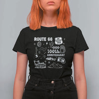 Route Highway 66 100th Anniversary T Shirt For Women The Mother Road Centennial